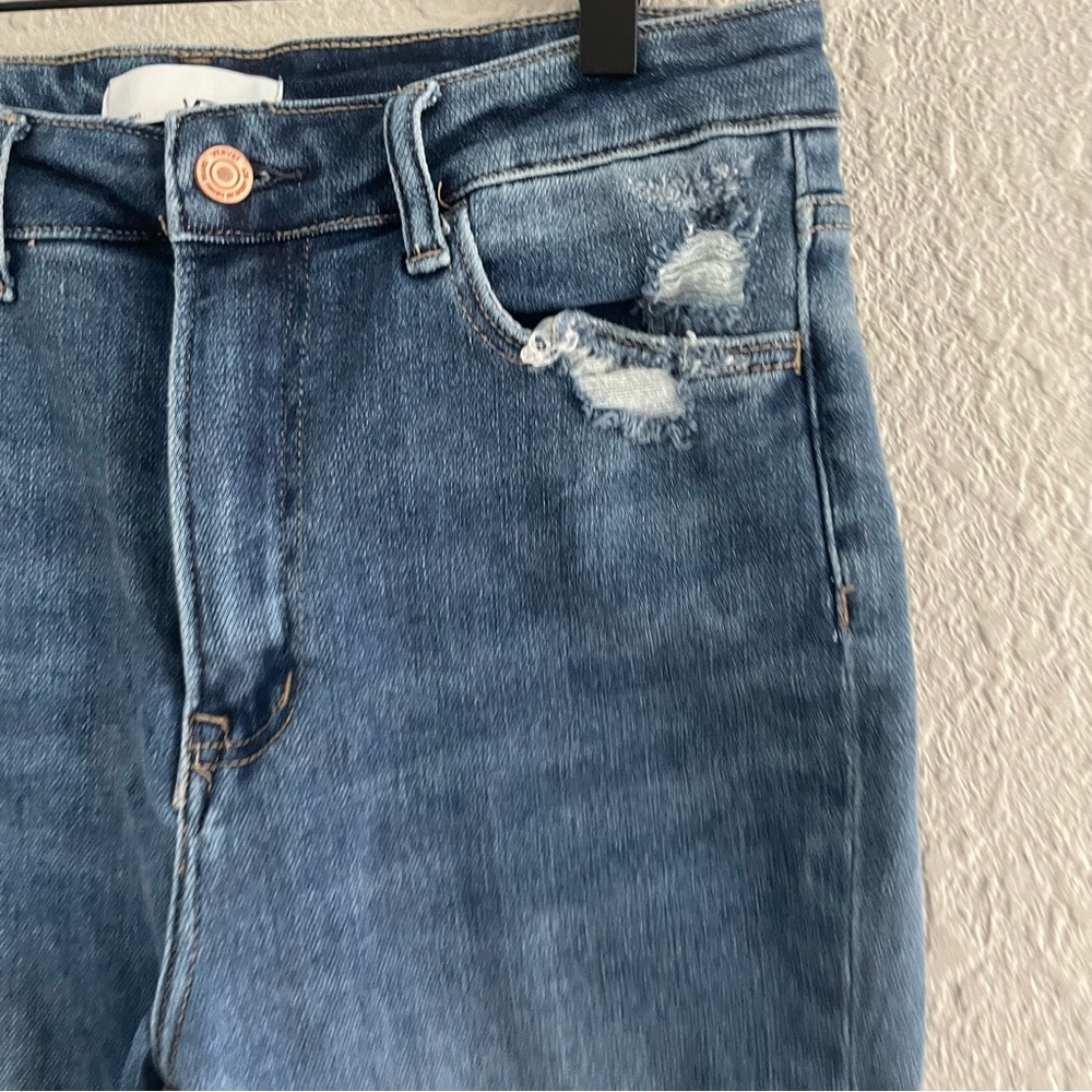 Vervet High Rise Distressed Jeans - Picture 6 of 16